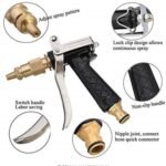 Anubhav Janni Brass Spray Gun Nozzle High Pressure Car Gardening Wash Water Car Floor Cleaning Metal trigger Brass Nozzle Water Spray Gun Motorbike Vehicle Cleaning Gardening (Pack Of 1 Pcs) - Image 3