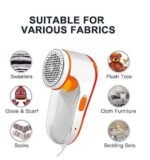 Anubhav Janni Nova Lint Remover For Clothes Powerful Fabric Shaver Woolen Sweaters Blankets  Sofa Corded Electric Turbo Motor Mesh Safety Cover Blankets Jackets (Pack Of 1 Pcs) - Image 2