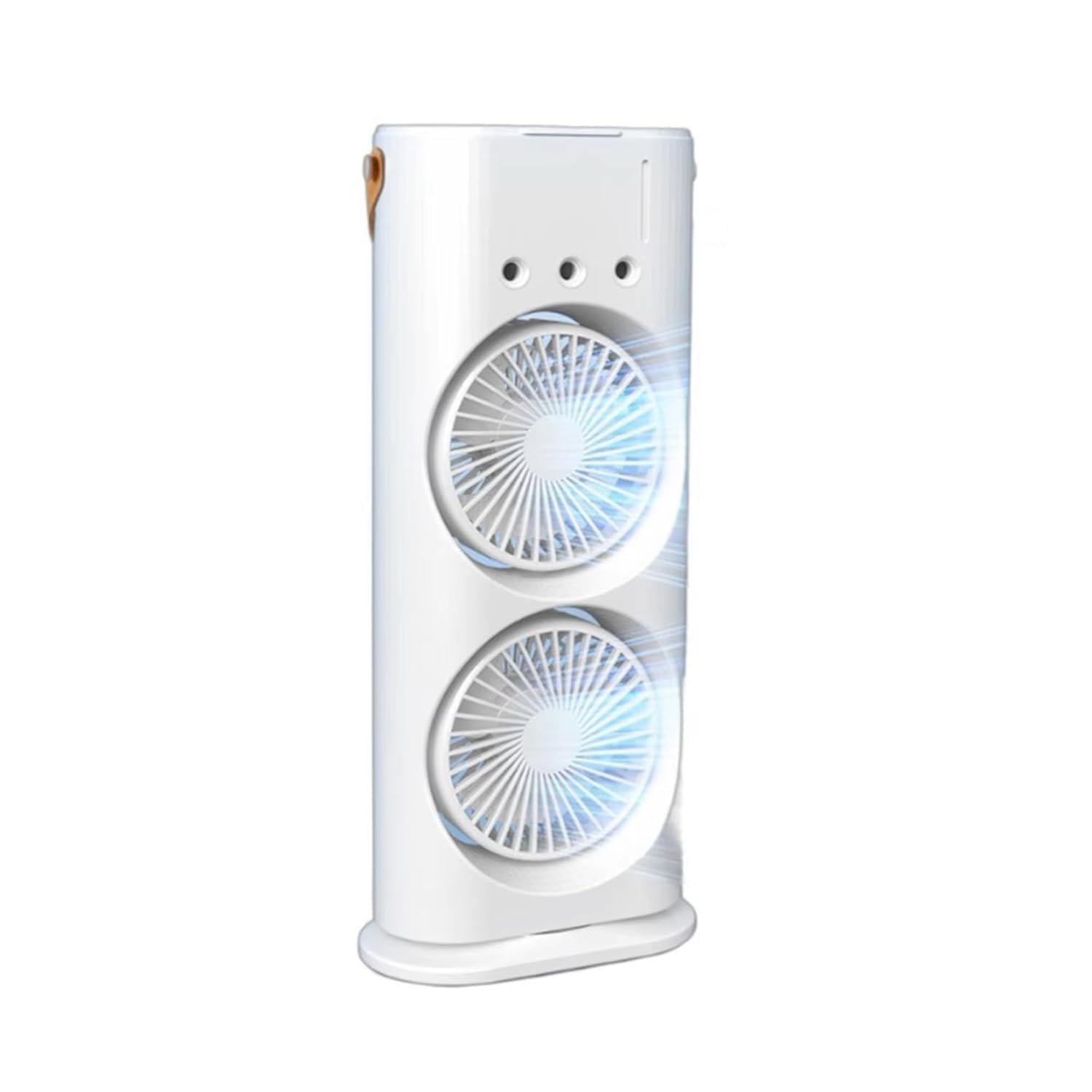 Anubhav Janni Double Sided Cooling Fan Three Hole Head Spray Portable Mini Air Cooler With Mist Humidifier Desktop Table Travel For Bedroom Home Camping Office (Pack Of 1 Pcs) Anubhav Janni Double Sided Cooling Fan Three Hole Head Spray Portable Mini Air Cooler With Mist Humidifier Desktop Table Travel For Bedroom Home Camping Office (Pack Of 1 Pcs) - Image 1