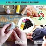 Anubhav Janni Sewing Tailor Kit Pouch Portable Kit Home DIY Supplies For Adults And Kids Adults Kit Box Spools Scissors Needles Tape DIY Adults Beginners Emergency Travel (Pack Of 1 Pcs) - Image 7