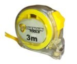 Anubhav Janni 3 Mtr Transparent Measuring Tape Heavy Duty Retractable Measurement With Lock System Durable Plastic Body Accurate Steel Blade For Home Office Construction Use (Pack Of 1 Pcs) - Image 3