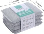 Anubhav Janni Scrub Sponge Non Scratch Non Stick Utensil Scrubber Pad Multi Use Foam Pad Scourer For Dishes Pans Kitchens Bathroom And Tough Cleaning All Type Washing Dish (Set Of 2 Pcs) - Image 8