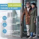 Anubhav Janni Walking Stick With Light Adjustable Folding Cane Handle LED Height Quad Pivot Base For Elderly And Adults Cane with Non Slip Grip Men Women Walking Stick Adjustable (Pack Of 1 Pcs) - Image 2