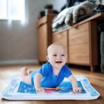 Anubhav Janni Baby Slapped Pad Water Mat Tummy Time Play For Babies Fun Activity Newborns Kids Leak Proof Waterbed Floor With Floating Toys Indoor Outdoor Gym (Pack Of 1 Pcs) - Image 2