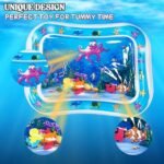 Anubhav Janni Baby Slapped Pad Water Mat Tummy Time Play For Babies Fun Activity Newborns Kids Leak Proof Waterbed Floor With Floating Toys Indoor Outdoor Gym (Pack Of 1 Pcs) - Image 6