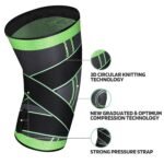 Anubhav Janni Knee Support Sleeve Compression Fit For Joint Pain And Arthritis Relief Improved Circulation Wear Anywhere Single Fabric Caps For Men Women Gym Workout Caps Pad Sleeves (1 Pair) - Image 2