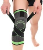 Anubhav Janni Knee Support Sleeve Compression Fit For Joint Pain And Arthritis Relief Improved Circulation Wear Anywhere Single Fabric Caps For Men Women Gym Workout Caps Pad Sleeves (1 Pair) - Image 6