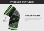 Anubhav Janni Knee Support Sleeve Compression Fit For Joint Pain And Arthritis Relief Improved Circulation Wear Anywhere Single Fabric Caps For Men Women Gym Workout Caps Pad Sleeves (1 Pair) - Image 8