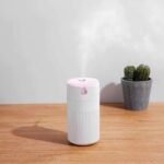 Anubhav Janni Cool Leaf Humidifier Humidifier USB Personal Desktop Essential Oil Diffuser With Mist Modes Auto Off For Bedroom Office Car Travel Aroma Room Home Car (Pack Of 1 Pcs) - Image 2