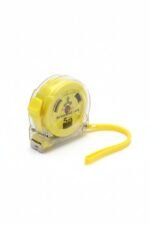 Anubhav Janni Transparent 5 Mtr Measuring Tape  Compact And Easy To Use Measure Home Heavy Duty Retractable Measurement Lock System Durable Body Accurate Steel Blade Office (Pack Of 1 Pcs)