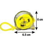 Anubhav Janni Transparent 5 Mtr Measuring Tape  Compact And Easy To Use Measure Home Heavy Duty Retractable Measurement Lock System Durable Body Accurate Steel Blade Office (Pack Of 1 Pcs) - Image 5