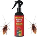 Anubhav Janni Cockroach Repellent Spray Herbal Permanent Killer Natural Chemical Free Safe For Home Kitchen Bedroom Bathroom Baby Pet Roach Pest Control Office Indoor Outdoor (Pack Of 1 Pcs)
