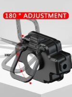 Anubhav Janni Keychain Headlamp Super Bright Multifunctional Bracket Hole Magnet Removable Flashing Ideal Emergency Fishing Running Maintenance Trekking Outdoor Men Women (Pack Of 1 Pcs) - Image 5