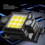 Anubhav Janni Keychain Headlamp Super Bright Multifunctional Bracket Hole Magnet Removable Flashing Ideal Emergency Fishing Running Maintenance Trekking Outdoor Men Women (Pack Of 1 Pcs) - Image 9