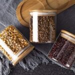 Anubhav Janni Bamboo Wooden Lid Jar (500 Ml) Glass Storage Airtight Transparent Container Kitchen Pantry Tea Coffee Glass storage Kitchen Borosilicate Air Tight Lid Crystal Clear (Pack Of 1 Pcs) - Image 7