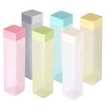 Anubhav Janni Square Shape Water Bottle Mattecolour  Water Bottles Fridge Food Grade Refrigerator Bottle Drinking Secure Cap Office School Freezer Safe Gym Home Travel College (Pack Of 1 Pcs) - Image 5
