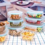 Anubhav Janni Round Food Storage Container Set Glass Bowl Set High Borosilicate Bakeware Safe Lid Transparent Containers Lid Kitchen Microwave Dishwasher Kitchen Pantry Meal Prep (Set Of 3 Pcs) - Image 6