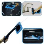 Anubhav Janni Window Spray Glass Cleaner Microfiber With Car Home Cleaning Tool Easy Use Car Wiper For Bathroom Tiles Kitchen Home Car Window Office Cleaners (Pack Of 1 Pcs) - Image 2