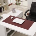 Anubhav Janni Desk Mat 90*45 Cm Pu Mouse Pad Faux Leather Large Home Work Office Non Slip Mat Waterproof Gaming Pad Blotter Dual Sided Pad Laptop Table Protector Best Gifts Pad (Pack Of 1 Pcs) - Image 7
