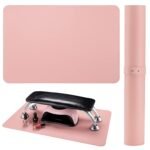 Anubhav Janni Desk Mat 80*40cm Pu Mouse Pad Faux Leather Large Home Work Office Non Slip Mat Waterproof Gaming Pad Blotter Dual Sided Pad Laptop Table Protector Best Gifts Pad (Pack Of 1 Pcs) - Image 6