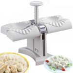 Anubhav Janni 2 In 1 Momos Dumpling Mold Abs Material Double Head Maker Mould Machin Skin Press BPA Free Kitchen Making Tool Make Two Dumplings At  Time Presser Simple (Pack Of 1 Pcs)