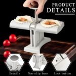 Anubhav Janni 2 In 1 Momos Dumpling Mold Abs Material Double Head Maker Mould Machin Skin Press BPA Free Kitchen Making Tool Make Two Dumplings At  Time Presser Simple (Pack Of 1 Pcs) - Image 2