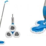 Anubhav Janni Head New Spray Mop Stainless Steel Microfiber Floor Cleaning Removable Washable Pad Integrated Water Mechanism Mop Stains Quickly Tile Marble Wooden Surface Easily (Pack Of 1 Pcs) - Image 3