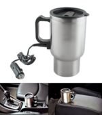 Anubhav Janni Car Mug Heat Travel Stainless Steel Electric Tea Coffee Kettle Vacuum Insulated Cup With Airtight Lid For Heating Water Coffee Cars Portable Heater Outdoor (Pack Of 1 Pcs) - Image 6