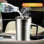 Anubhav Janni Car Mug Heat Travel Stainless Steel Electric Tea Coffee Kettle Vacuum Insulated Cup With Airtight Lid For Heating Water Coffee Cars Portable Heater Outdoor (Pack Of 1 Pcs) - Image 9