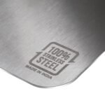 Anubhav Janni Ss Choping Cutting Board Stainless Steel Chopping For Vegetable Fruit Cutting Kneeding Cake Prep Kitchen Safe Metal Fruits Vegetables Breads Fruit Cutter (Pack Of 1 Pcs) - Image 3