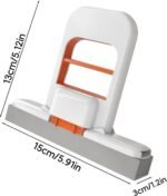 Anubhav Janni Small Foldable Desktop Mop Mini Sponge Cleaner With Self Wringing Handle Compact Wet Dry Cleaning Tool For Home Kitchen Bathroom Car Office Living Room (Pack Of 1 Pcs) - Image 2