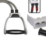 Anubhav Janni Toning Tube 2 Rope Double Resistance Pull Elastic Rubber Exercise Band For Stretching Workout Home Gym And With Heavy Quality D Shaped Handles Workout Chart (Pack Of 1 Pcs) - Image 3