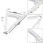 Anubhav Janni Personal Body Fat Tester Caliper Handheld Fitness Measurement Tool With Percentage Charts Men and Women Accurate Skinfold Analysis Device Skin Fold Weight Loss (Pack Of 1 Pcs) - Image 5