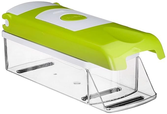 Anubhav Janni Nicer Slicer 12 In 1 in Dicer Vegetable Fruit Chopper Grater Plus Food Chopper Peeler Dicing Fruit Grater Dicer Kitchen Clean Button Onion Potato Tomato Salad (Pack Of 1 Pcs) Anubhav Janni Nicer Slicer 12 In 1 in Dicer Vegetable Fruit Chopper Grater Plus Food Chopper Peeler Dicing Fruit Grater Dicer Kitchen Clean Button Onion Potato Tomato Salad (Pack Of 1 Pcs) - Image 1