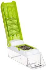 Anubhav Janni Nicer Slicer 12 In 1 in Dicer Vegetable Fruit Chopper Grater Plus Food Chopper Peeler Dicing Fruit Grater Dicer Kitchen Clean Button Onion Potato Tomato Salad (Pack Of 1 Pcs) - Image 2