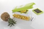Anubhav Janni Nicer Slicer 12 In 1 in Dicer Vegetable Fruit Chopper Grater Plus Food Chopper Peeler Dicing Fruit Grater Dicer Kitchen Clean Button Onion Potato Tomato Salad (Pack Of 1 Pcs) - Image 3