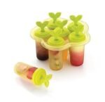 Anubhav Janni Ice Candy Fish Reusable Chocolate Mould 6 Cavity Popsicle Maker Cute Whale Tail Handles BPA Free Tray Kids Treats Kulfi Tutty Fruity Cream Cube Set Home Party (Pack Of 1 Pcs) - Image 5