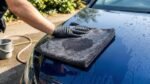 Aantara Creation Grey Micro Fiber Car Cleaning Cloth 40*40 Size Dual Sided Microfiber For Car Bike Thick Lint Streak Free Multipurpose Cloths Washing Drying Grey Streak Free Wash (Pack Of 1 Pcs) - Image 4