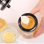 Anubhav Janni Glass Honey Jar Borosilicate For Storage Use Kitchen Food Bottle Dipper honey Dispenser Glass Bottle Dipper Stick Spoon Storage Container Jars Containers Set  (Pack Of 1 Pcs) - Image 4