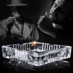 Anubhav Janni Square Ash Tray Glass Ashtray Tray Ash Trays For Smoking Home Ashtray Cigarette Stylish Stylish Crystal Cigarettes Home Office Bar Car Indoor Outdoor Use (Pack Of 1 Pcs) - Image 9