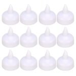 Anubhav Janni Water Sensor Diya Smokeless Candles Waterproof Led Flameless Tealight Plastic Perfect For Diwali Party Christmas Decorations Gifting Home Birthday Christmas (Set Of 2 Pcs)