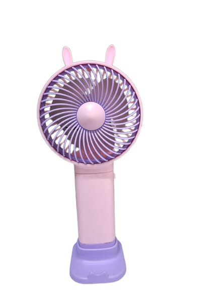 Anubhav Janni Portable Hand Fan Rabbit Design Mini Fan Powerful Personal Small Handheld Base Cute Lightweight Makeup USB Rechargeable Women Men Indoor Outdoor Home Office Travel (Pack Of 1 Pcs) Anubhav Janni Portable Hand Fan Rabbit Design Mini Fan Powerful Personal Small Handheld Base Cute Lightweight Makeup USB Rechargeable Women Men Indoor Outdoor Home Office Travel (Pack Of 1 Pcs) - Image 1