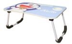 Anubhav Janni Doraemon Laptop Table Printed Cartoon Writing Homework Creatio Best Kids Pattern Top Wooden Desk Bed Study Cup Slot Tablet Notebook Holder Stand Home Office use (Pack Of 1 Pcs) - Image 2