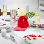 Anubhav Janni Longchamp Wine Glass Classic White or Red Glasses Premium Crystal Clear Diamond Cut Perfect Cocktail Brandy Mocktail Champagne Elegant Flute Style Tulip Flutes Long (Set Of 6 Pcs) - Image 5