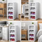 Anubhav Janni 4 Layer Shoe Box Plastic Rack Foldable Sneakers Storage Organizer For Shoe Slippers Books Living Room Women Heels Loafers Sneakers Home Boxes Storage (Pack Of 1 Pcs) - Image 3