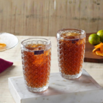 Anubhav Janni Crystal Clear Drinking Glass Tall High Ball Glass Juice Mojito Cocktail Water Tumbler Home Bar Modern Muse Glasses Water Juice Mojito Cocktail Lead Free Perfect Home (Set Of 6 Pcs) - Image 2