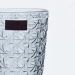 Anubhav Janni Crystal Clear Drinking Glass Tall High Ball Glass Juice Mojito Cocktail Water Tumbler Home Bar Modern Muse Glasses Water Juice Mojito Cocktail Lead Free Perfect Home (Set Of 6 Pcs) - Image 3