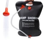 Anubhav Janni Solar Shower Bag Camping Portable With Removable Hose And On Off Switchable Head For Beach Outdoor Traveling Camping Travel Bath Bathing (Pack Of 1 Pcs)
