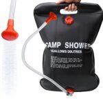 Anubhav Janni Solar Shower Bag Camping Portable With Removable Hose And On Off Switchable Head For Beach Outdoor Traveling Camping Travel Bath Bathing (Pack Of 1 Pcs)