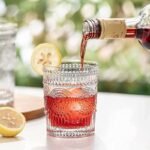 Anubhav Janni Fashion Glass 300 Ml Drinking Glasses Premium Beautiful Glassware For Water Juice Beer Cold Drinks Perfect Whiskey Beverages Cocktail Whisky Scotch Cocktails (Set Of Pcs) - Image 7